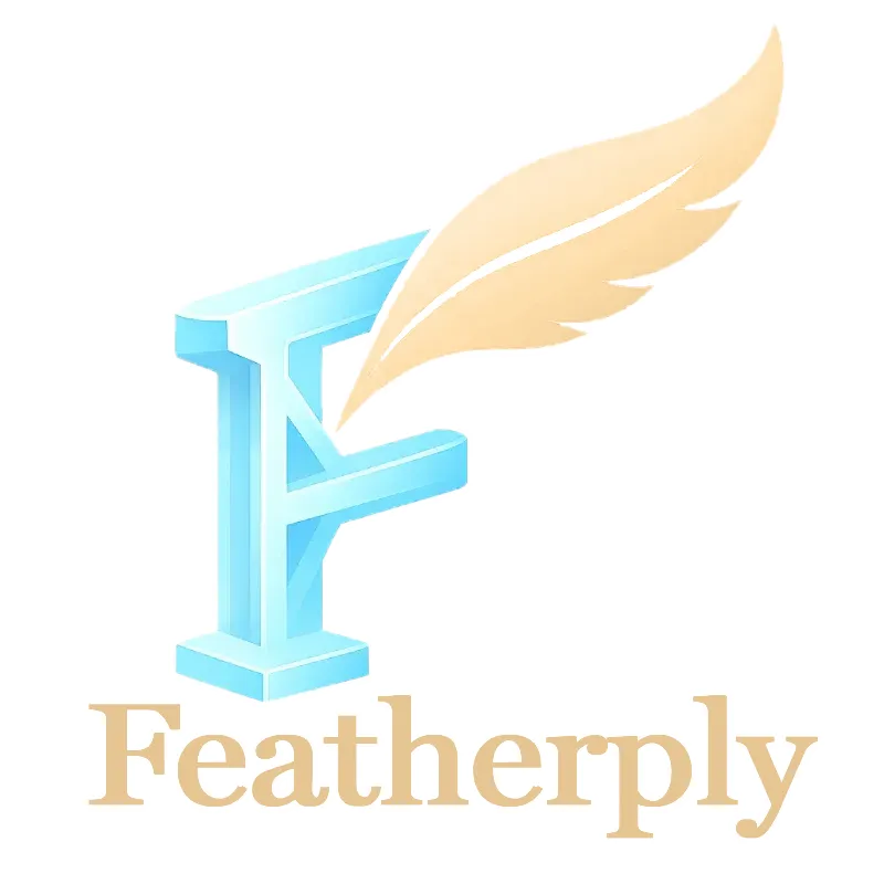 Featherply - Stylized F with feather